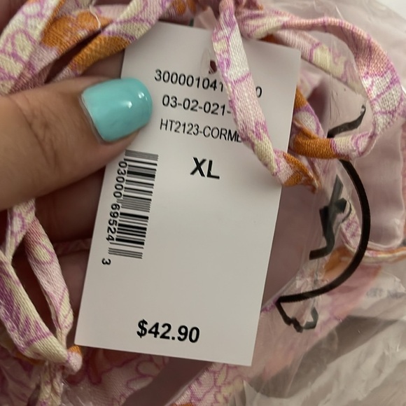 Corset Blouse with Smocking and Lining - Picture 3 of 3